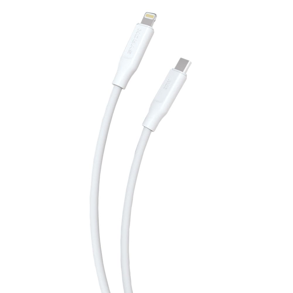 Syrox C115 Type-C to Lightning Data/Şarj Kablosu 2mt 3.0A PD 20W Beyaz
