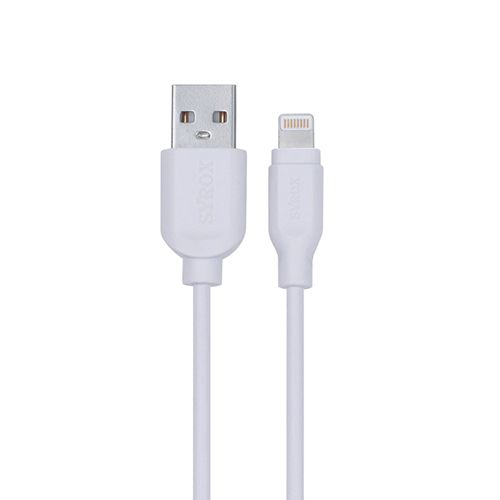 Syrox C68 Lightning - USB Kısa Şarj Kablosu 2A 20cm - Beyaz