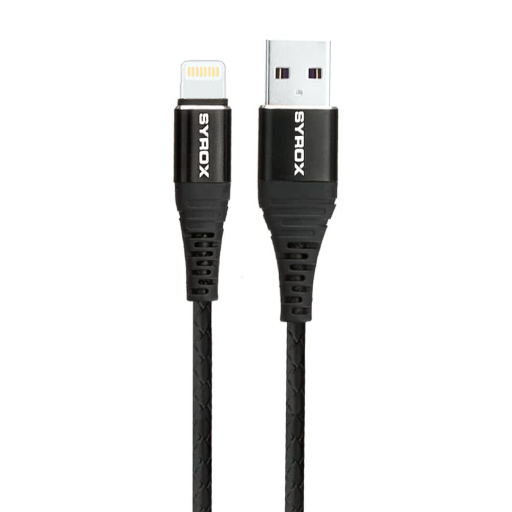 Syrox C88 Lightning USB Metal Data/Şarj Kablosu 2.0A 1mt