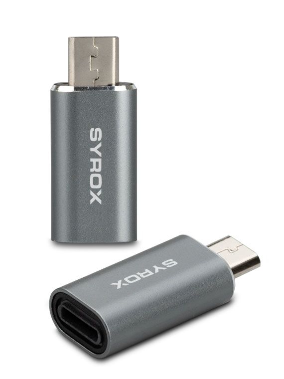 Syrox DT16 iPh Lightning to Micro Giriş Çevirici