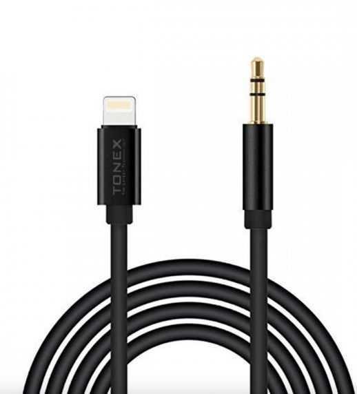 Tonex AX-04 Type-C to 3.5mm Aux Audio Ses Kablosu Siyah