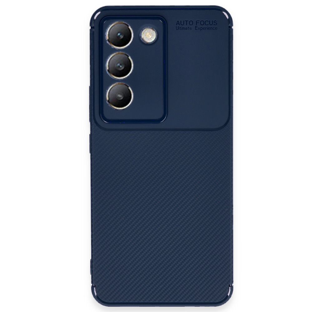 Vivo V30 Lite 4G Kılıf Focus Carbon Silikon Kapak