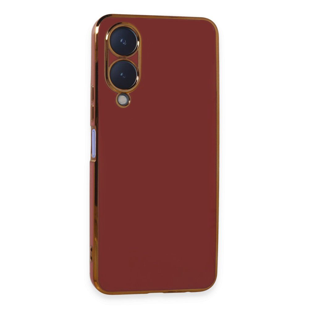 Vivo Y17s Kılıf Volet Luxury Seri Kamera Korumalı Silikon Kapak