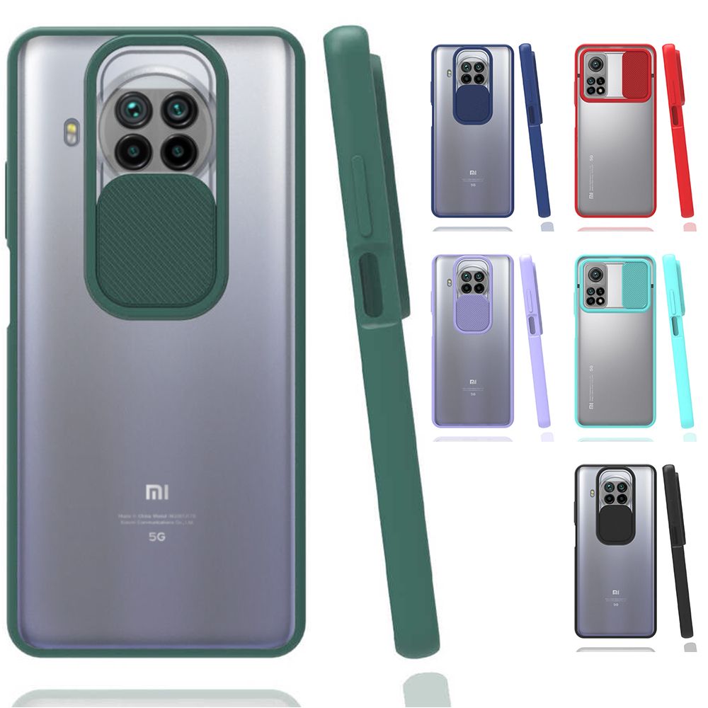 Xiaomi Mi 10T Lite Kılıf Palm Kamera Koruma Kapaklı Silikon