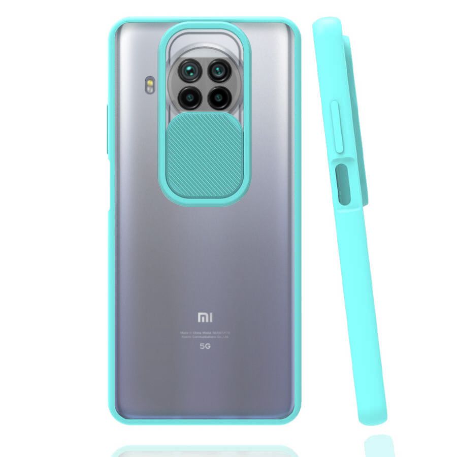 Xiaomi Mi 10T Lite Kılıf Palm Kamera Koruma Kapaklı Silikon