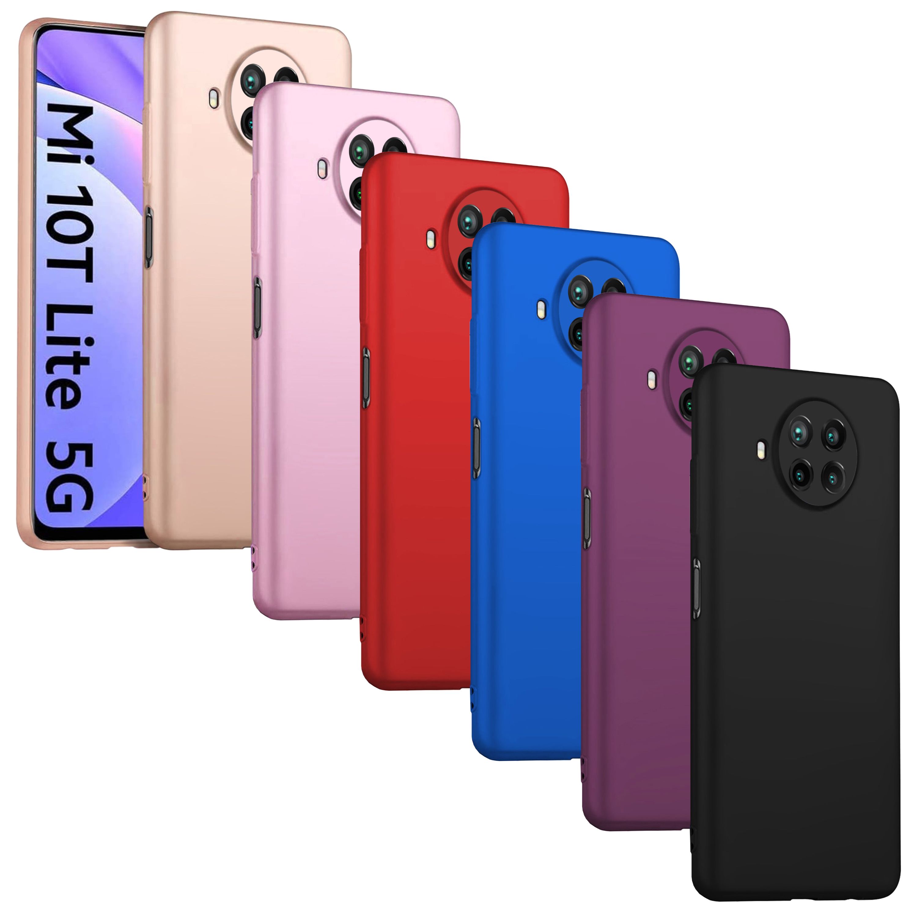 Xiaomi Mi 10T Lite Kılıf FitCase PremiumS Silikon Arka Kapak