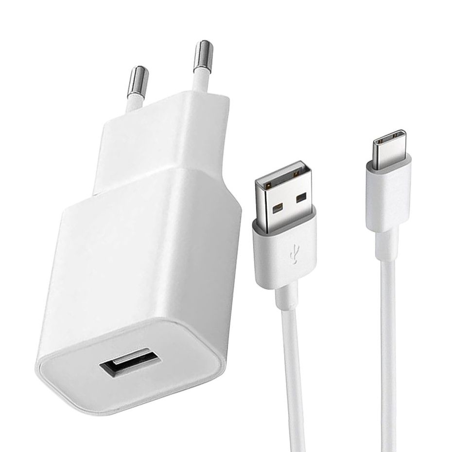 Xiaomi Mi 6 QC3.0 Şarj Aleti ve USB-Type-C Kablo Set Beyaz