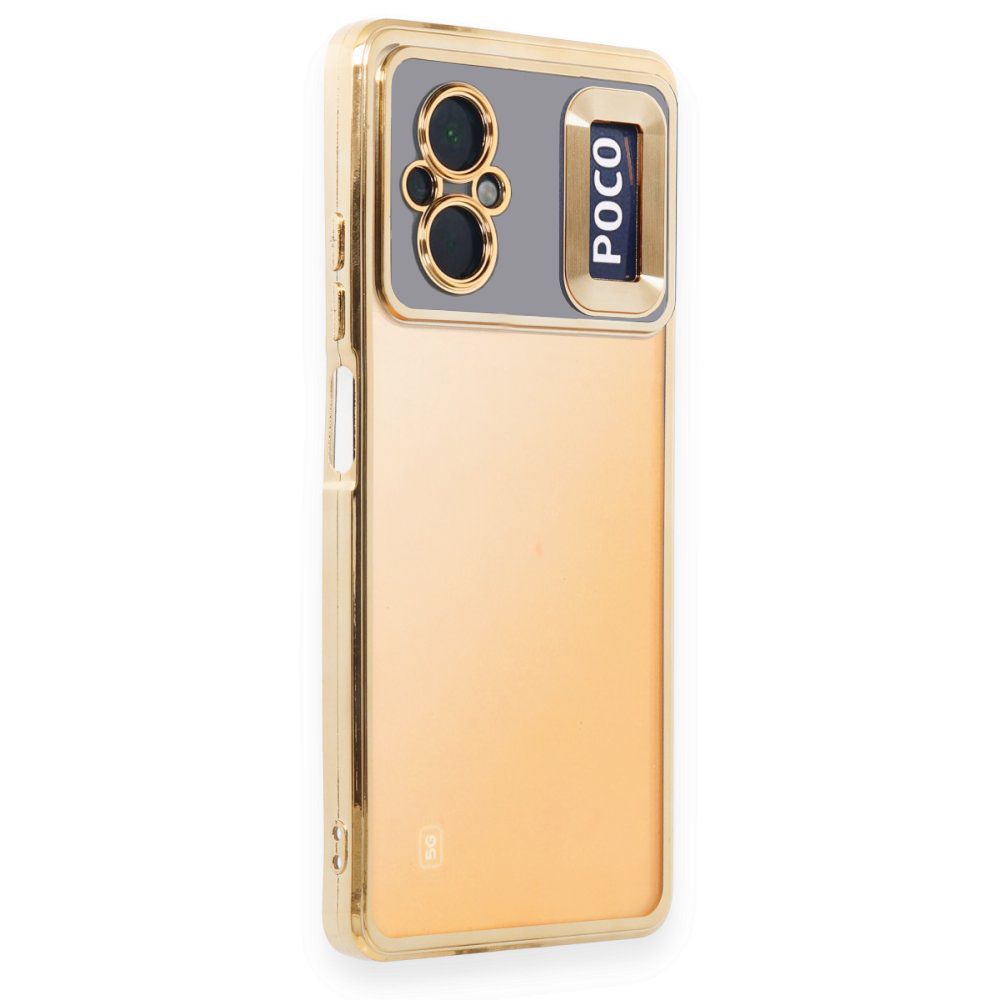 Xiaomi Poco M5 Kılıf Hole Lazer Silikon Kapak