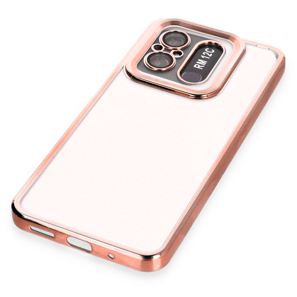 Xiaomi Redmi 12C Kılıf Hole Lazer Silikon Kapak