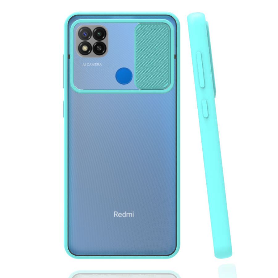 Xiaomi Redmi 9C Kılıf Palm Kamera Koruma Kapaklı Silikon