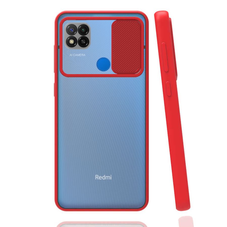 Xiaomi Redmi 9C Kılıf Palm Kamera Koruma Kapaklı Silikon
