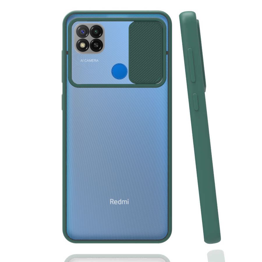 Xiaomi Redmi 9C Kılıf Palm Kamera Koruma Kapaklı Silikon
