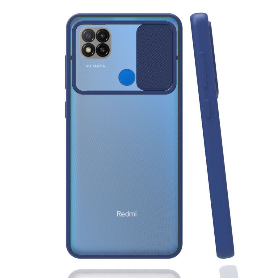 Xiaomi Redmi 9C Kılıf Palm Kamera Koruma Kapaklı Silikon