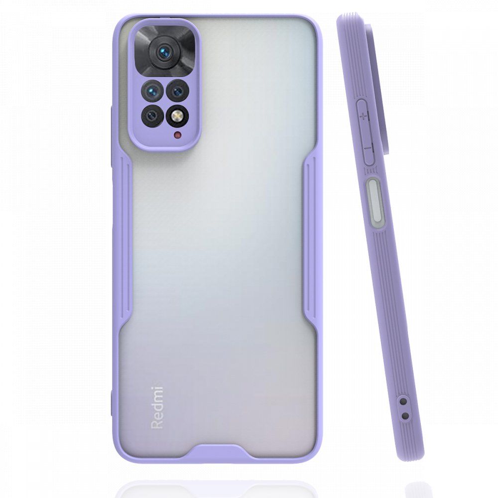 Xiaomi Redmi Note 11 / 11S Kılıf Platin Matte Silikon Arka Kapak