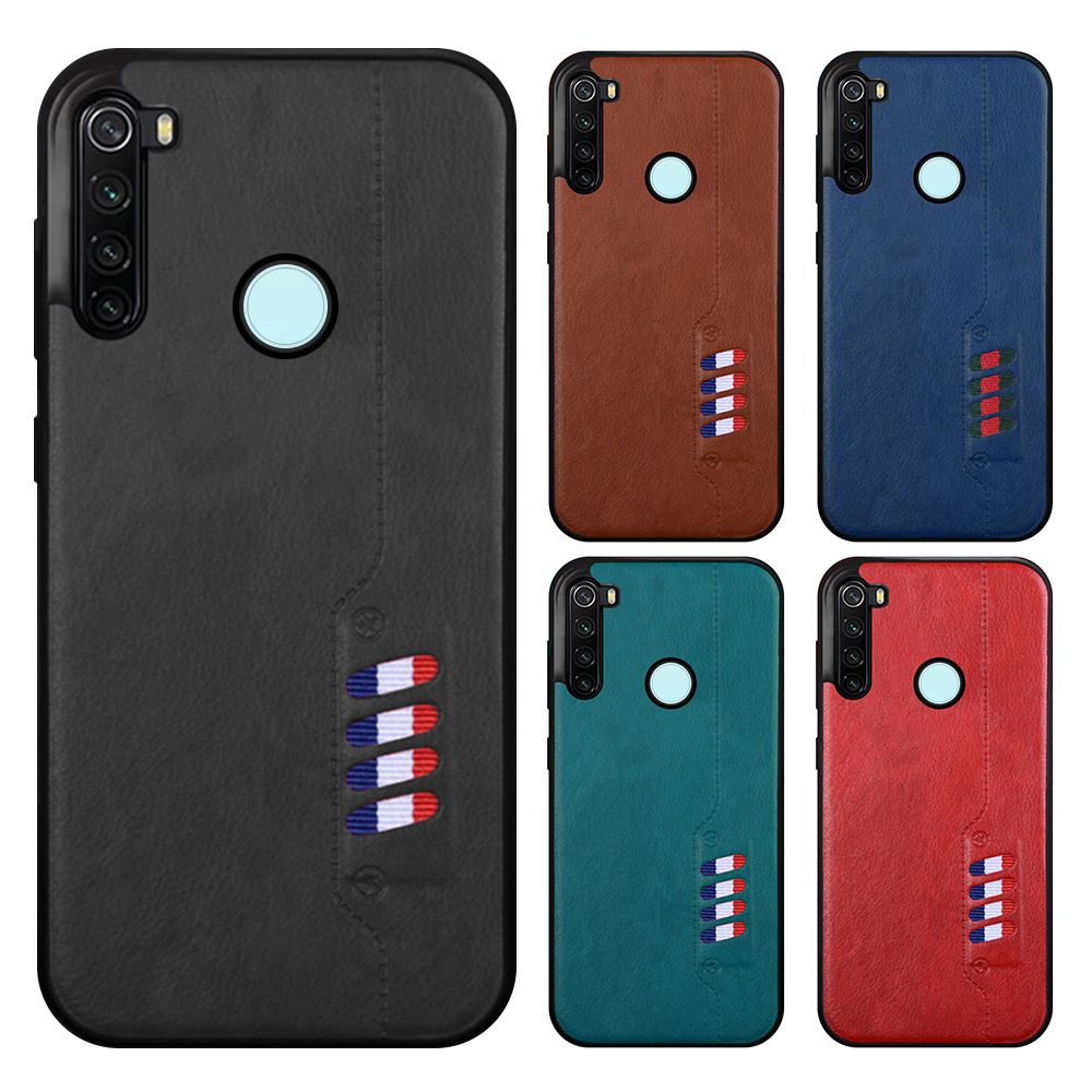 Xiaomi Redmi Note 8 Kılıf Busy Deri Arka Kapak