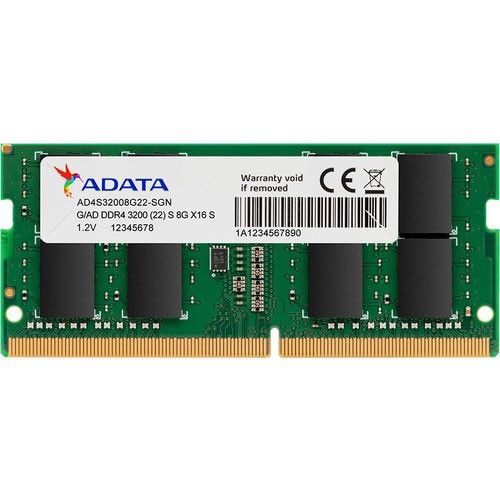  A-DATA 16GB DDR4 3200MHZ NOTEBOOK RAM PREMIER AD4S320016G22-SGN #1