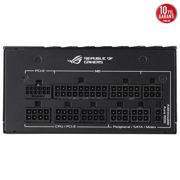  ASUS 850W 80+ PLATINUM ROG LOKI SFX-L PCIE 5.0 TAM MODÜLER POWER SUPPLY #4