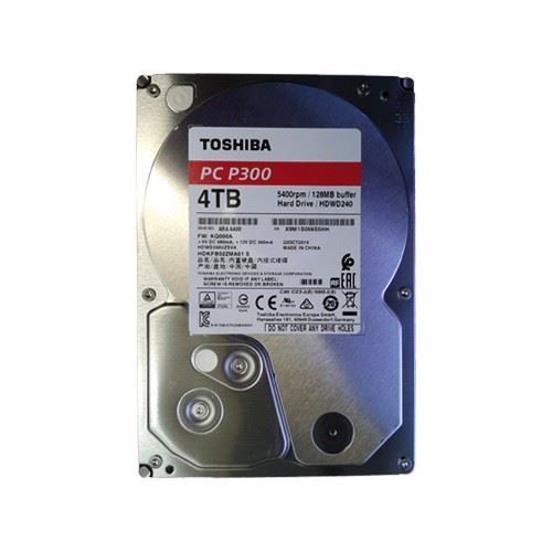  TOSHIBA HDWD240UZSVA 3,5' 4TB 5400 SATA3 128MB P300 DISK #4