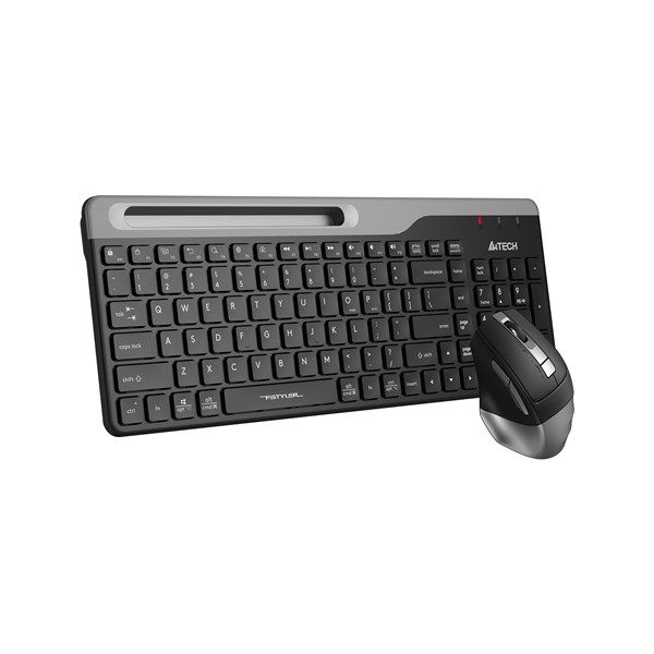 A4 TECH FB2535C Bluetooth Kablosuz Q Trk Optic Mouse Siyah/Gri Multimedya Klavye - Mouse Set #2