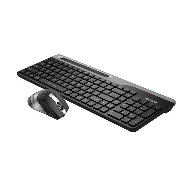 A4 TECH FB2535C Bluetooth Kablosuz Q Trk Optic Mouse Siyah/Gri Multimedya Klavye - Mouse Set #4