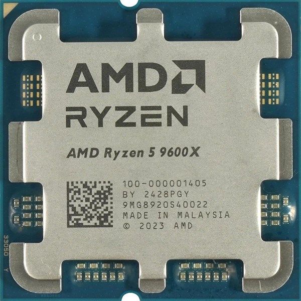 AMD RYZEN 5 9600X 38MB 6çekirdekli O/B UHD AM5 65w Kutusuz+Fansız #1