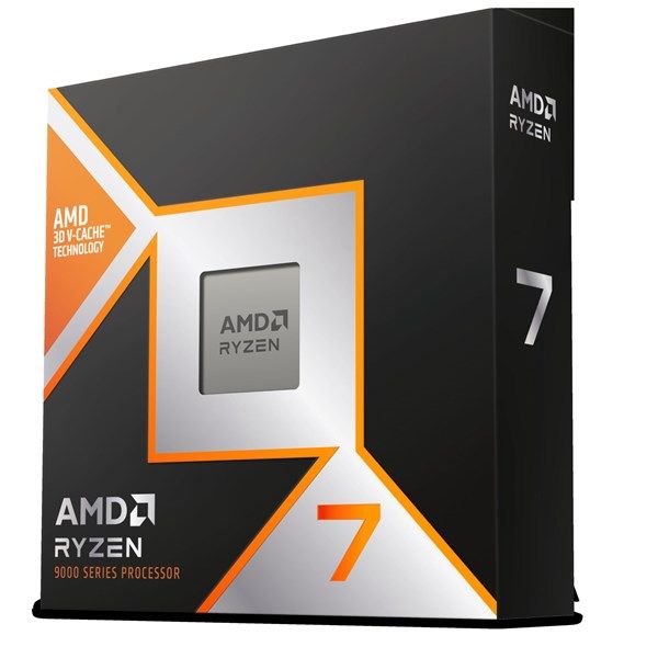 AMD RYZEN 7 9800X3D 104MB 16çekirdekli O/B UHD AM5 120w Kutulu+Fansız #1