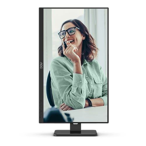 AOC 23.8' IPS 24P3CV 4MS 75HZ HDM-DP USB-C PIVOT KURUMSAL MONİTÖR #1