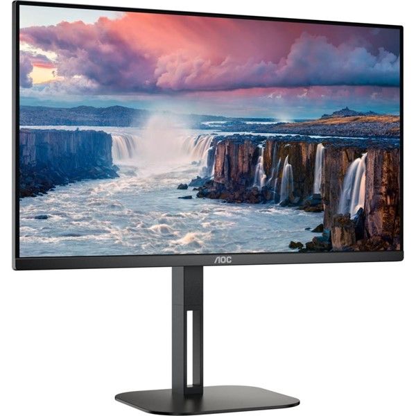 AOC 23.8' IPS 24V5C/BK 1MS 75Hz HDMI-DP-USB-C Pivot EV Ofis Tipi Monitör #1