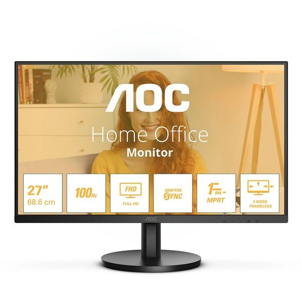 AOC 27' VA 27B3HMA2 1MS 100hz HDMI Multimedya Monitör	 #1