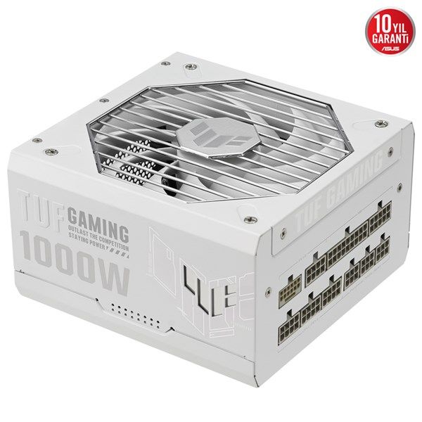 ASUS 1000W 80+ GOLD TUF GAMING TAM MODÜLER POWER SUPPLY BEYAZ #1