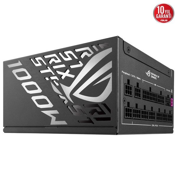 ASUS 1000W 80+ PLATINUM ROG STRIX 1000P TAM MODÜLER POWER SUPPLY #3