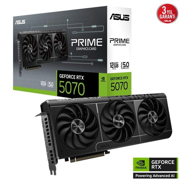 ASUS 12GB PRIME RTX5070-12G GDDR7 192bit HDMI DP PCIe 5.0 #1