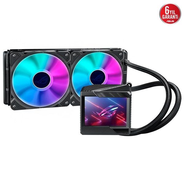 ASUS 240MM ROG RYUJIN II 240 ARGB SIVI SOĞUTMALI AM5-1700P İŞLEMCİ FANI #1