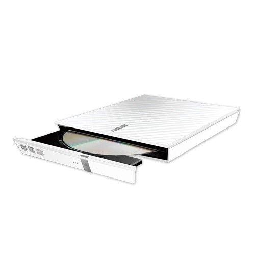 ASUS 8x SDRW-08D2S-U USB 2.0 Slim Harici DVD Yazıcı Beyaz #1