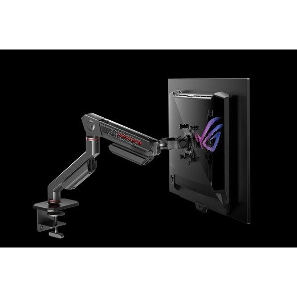 ASUS AAS01 ROG Ergonomik Masaüstü 1-kollu Monitör Askı Aparatı #4