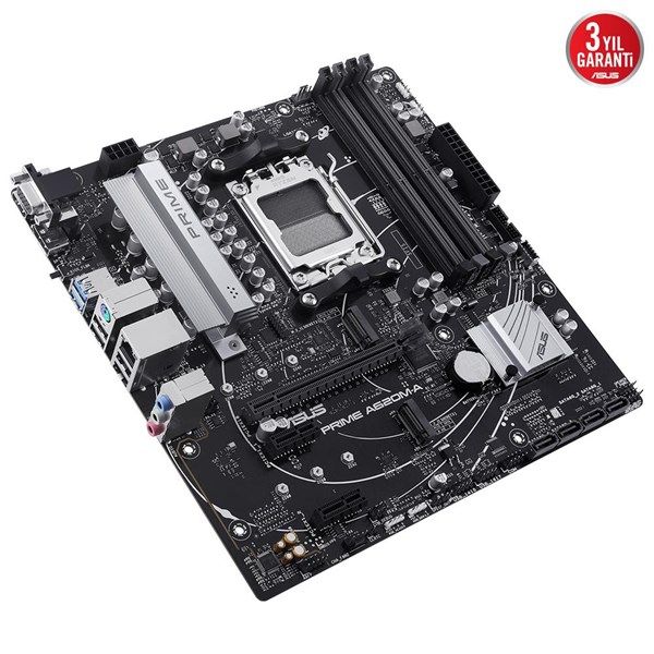 ASUS PRIME A620M-A-CSM DDR5 HDMI-DP PCIE 4.0 AM5 MATX KURUMSAL ANAKART #4