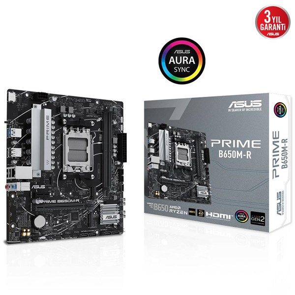 ASUS PRIME B650M-R DDR5 HDMI PCIE 4.0 AM5 mATX #1