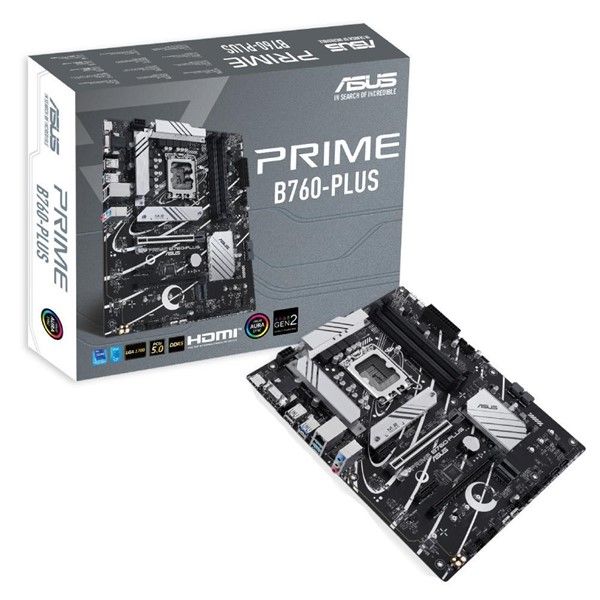 ASUS PRIME B760-PLUS DDR5 HDMI DP PCIe 16X v4.0 1700p ATX #1