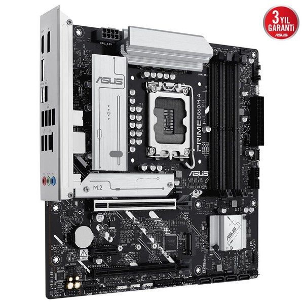 ASUS PRIME B860M-A CSM DDR5 HDMI DP PCIE 5.0 1851p mATX Kurumsal Anakart #3