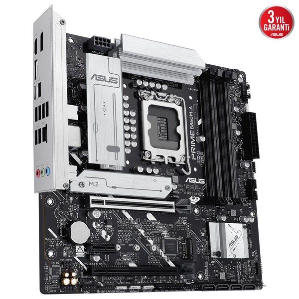 ASUS PRIME B860M-A CSM DDR5 HDMI DP PCIE 5.0 1851p mATX Kurumsal Anakart #4