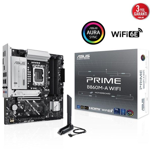 ASUS PRIME B860M-A WIFI7 DDR5 HDMI-DP PCIE 5.0 1851p mATX #1