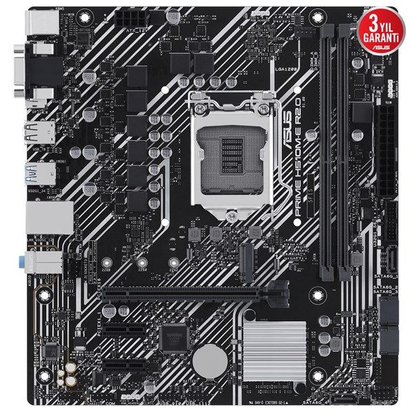 ASUS PRIME H510M-E R2.0 DDR4 HDMI-DP PCIE 3.0 1200p v2 mATX #2