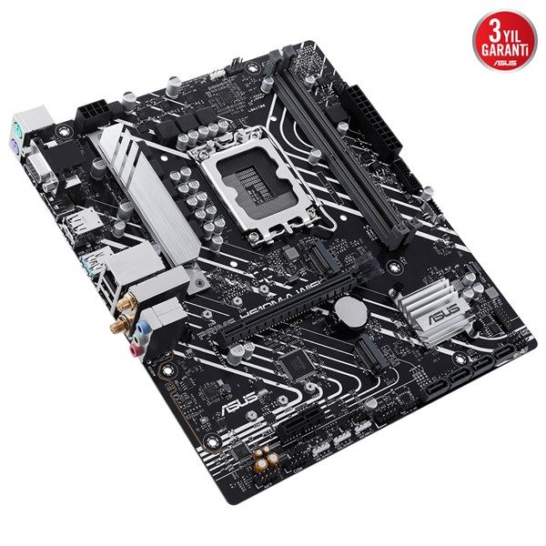 ASUS PRIME H610M-A WIFI DDR5 HDMI DP PCIe 16X v4.0 1700p mATX	 #4