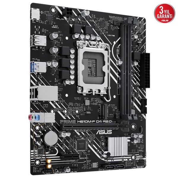 ASUS PRIME H610M-F R2.0 DDR4 HDMI PCIe 16X v4.0 1700p mATX #3