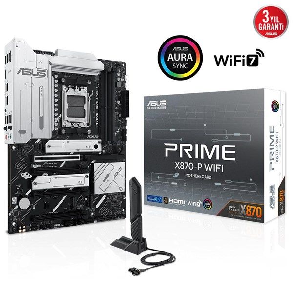 ASUS PRIME X870-P DDR5 HDMI DP PCIE 5.0 AM5 ATX	 #1
