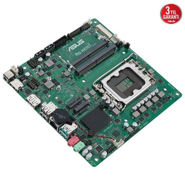 ASUS PRO H610T-CSM DDR5 HDMI-DP PCIE 4.0 1700p mATX KURUMSAL ANAKART #4