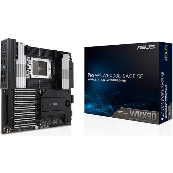 ASUS Pro WS WRX90E-SAGE SE DDR5 ECC WRX90 sTR5 (Threadripper™ PRO 7000 WX İşlemcilerle Uyumlu) #1