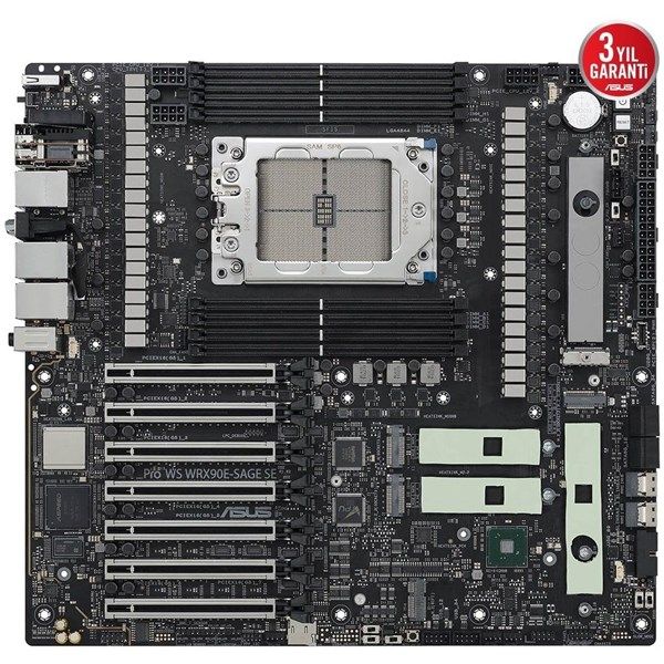 ASUS Pro WS WRX90E-SAGE SE DDR5 ECC WRX90 sTR5 (Threadripper™ PRO 7000 WX İşlemcilerle Uyumlu) #3
