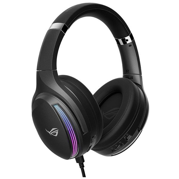 Asus Rog Fusıon Iı 500 Oyuncu Kulaklığı Aı Mıc 7.7 Gerçekçi Ses Hi-Res Ess 9280 Quad Dac 3.5 Mm Usb-C (Pc Mac Ps4 Ps5 Swıtch Xbo #1