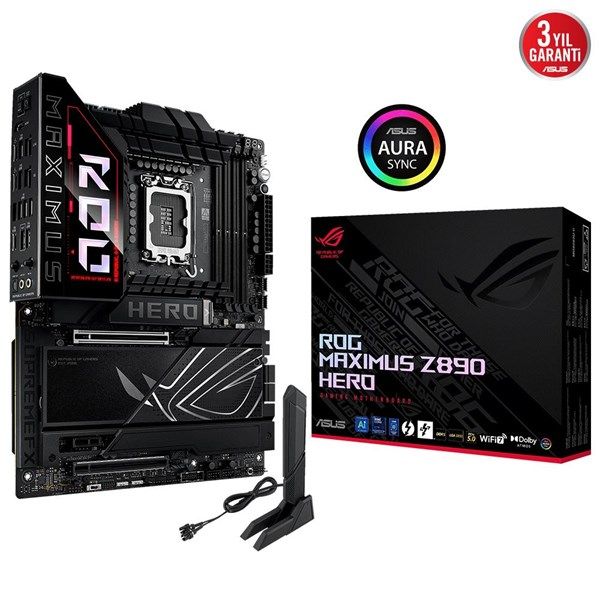 ASUS ROG MAXIMUS Z890 HERO DDR5 THUNDERBOLT-HDMI DP PCIE 5.0 1851p ATX #1